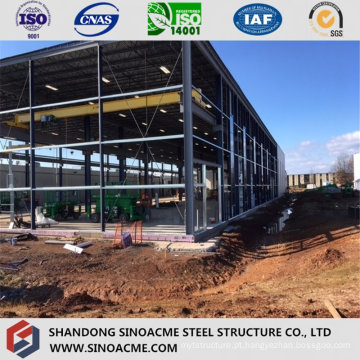 Edifício de estrutura de treliça de aço para armazém de alto crescimento